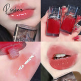 Ice Mountain Crystal Jelly Lip Gloss Transparent Glass Oil Long-Lasting Moisturizing Waterproof