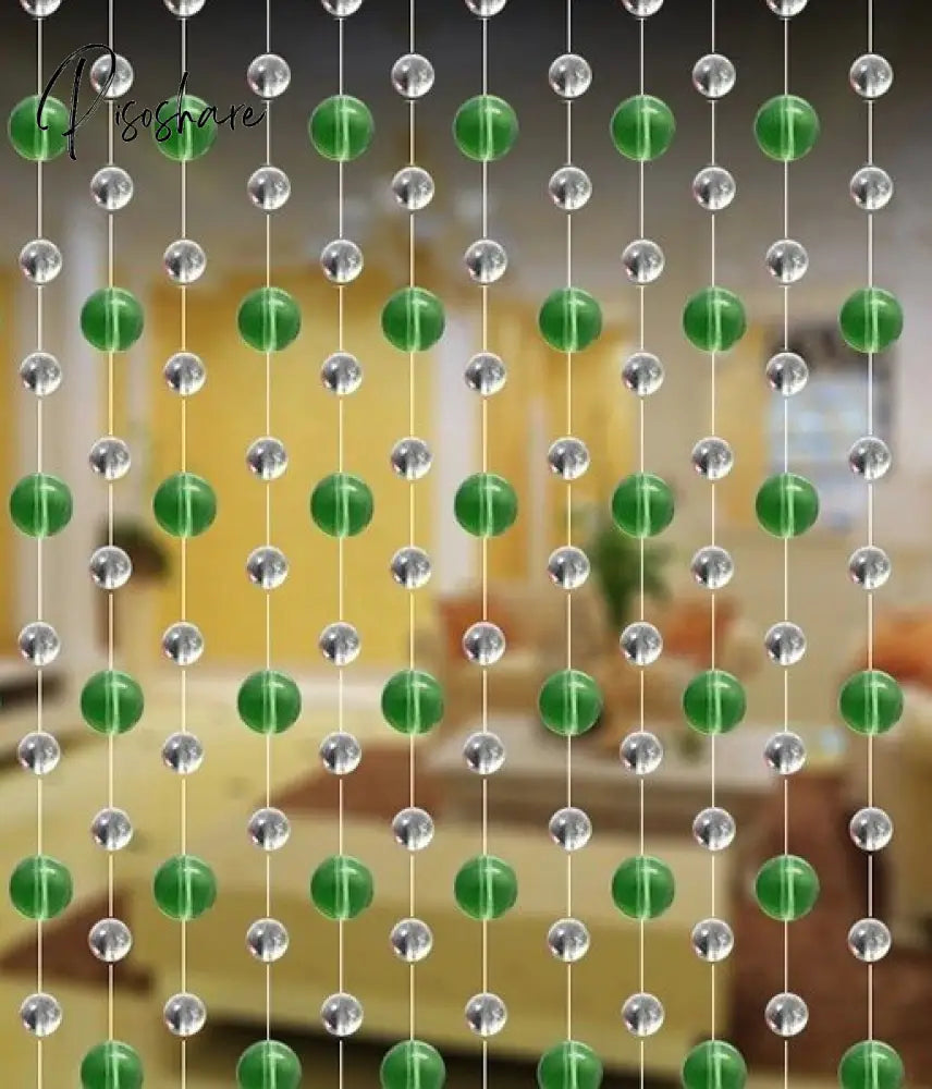 Indoor Home Decorative Crystal Glass Bead Curtain Wedding Supplies Festive Stage Background