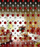 Indoor Home Decorative Crystal Glass Bead Curtain Wedding Supplies Festive Stage Background