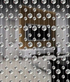 Indoor Home Decorative Crystal Glass Bead Curtain Wedding Supplies Festive Stage Background
