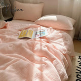 Ins Style Summer Quilt Comforter Washed Cotton Suitable For Bedroom, Living Room, Home Use