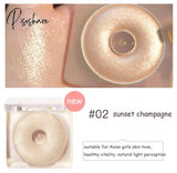 Judydoll Highlighter Powder ’Ring Light’ Monochrome Highlight 3D Diamond Shine Longlasting