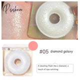 Judydoll Highlighter Powder ’Ring Light’ Monochrome Highlight 3D Diamond Shine Longlasting