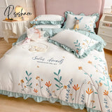 Lace For Bedroom Soft Bedspreads Double Bed Home Comefortable Duvet Cover Quality Quilt And