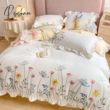 Lace For Bedroom Soft Bedspreads Double Bed Home Comefortable Duvet Cover Quality Quilt And