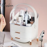 Large Capacity Cosmetic Storage Box Waterproof Dustproof Bathroom Desktop Beauty Makeup Organizer