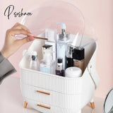 Large Capacity Cosmetic Storage Box Waterproof Dustproof Bathroom Desktop Beauty Makeup Organizer