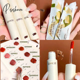 Lip Gloss 8 Colors Nude Matte Chocolate Lipstick Waterproof Long Lasting Women Red Tint Velvet