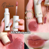 Lip Gloss 8 Colors Nude Matte Chocolate Lipstick Waterproof Long Lasting Women Red Tint Velvet