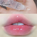 Lip Gloss Water Transparent Plumper Balm Long Lasting Lipstick Sexy Lips Waterproof Volume Clear