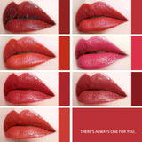 Lipsticks 7 Color Moisturizing Fine Glitter Lipstick Waterproof Long Lasting Makeup Lips Cosmetic