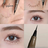 Liquid Eyebrow Pencil Waterproof Pen 0.005Mm Ultra Thin Head Sweatproof Eye Eyebrown Enhancers