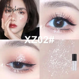 Liquid Eyeshadow Pearlescent Eyeliner Lying Silkworm High-Gloss Eye Cosmetic Easy To Wear