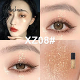 Liquid Eyeshadow Pearlescent Eyeliner Lying Silkworm High-Gloss Eye Cosmetic Easy To Wear