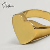 Lost Lady Broken Heart Ring Fashion Heart-Shaped Alloy Jewelry Wholesale Direct Sales