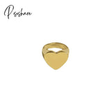 Lost Lady Broken Heart Ring Fashion Heart-Shaped Alloy Jewelry Wholesale Direct Sales Jh1275