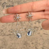 Lost Lady New Fashion Trend Personality Water Drop Earrings Same Model Women’s Alloy Jewelry