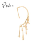 Lost Lady New Fashion Trend Personality Water Drop Earrings Same Model Women’s Alloy Jewelry