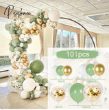 Macaron Green Balloon Garland Arch Kit Jungle Safari Theme Birthday Party Decorations Kids Wedding