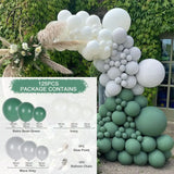 Macaron Green Balloon Garland Arch Kit Jungle Safari Theme Birthday Party Decorations Kids Wedding