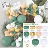 Macaron Green Balloon Garland Arch Kit Jungle Safari Theme Birthday Party Decorations Kids Wedding