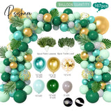 Macaron Green Balloon Garland Arch Kit Jungle Safari Theme Birthday Party Decorations Kids Wedding