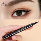 Matte Black Liquid Eyeliner Waterproof Pencil Long-Lasting Last Lower Eyelash Pen Quick-Dry No