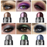 Matte Color Eye Shadow Pen Liner Pencil Glitter Metallic Eyeshadow Stick Mother Of Pearl Dark