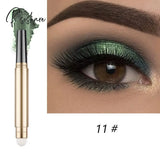 Matte Color Eye Shadow Pen Liner Pencil Glitter Metallic Eyeshadow Stick Mother Of Pearl Dark