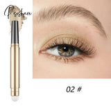 Matte Color Eye Shadow Pen Liner Pencil Glitter Metallic Eyeshadow Stick Mother Of Pearl Dark