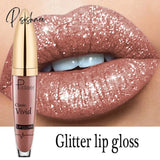 Matte Glitter Liquid Lipsticks Diamond Shiny Lip Gloss Waterproof Long Lasting Pearl Lipgloss Women