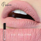 Matte Lipgloss Sexy Liquid Lipstick Long Lasting Waterproof Cosmetic Beauty Keep 24 Hours Makeup 10