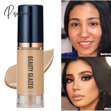 Matte Liquid Face Foundation Long Wear Oil Control Full Coverage Concealer Waterproof Contour Makeup