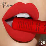Matte Liquid Lip Gloss Lipstick Waterproof Long Lasting Velvet Nude Red Tint Black Colors Lipgloss