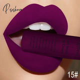Matte Liquid Lip Gloss Lipstick Waterproof Long Lasting Velvet Nude Red Tint Black Colors Lipgloss