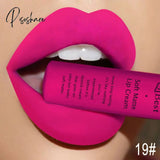 Matte Liquid Lip Gloss Lipstick Waterproof Long Lasting Velvet Nude Red Tint Black Colors Lipgloss