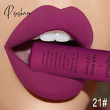Matte Liquid Lip Gloss Lipstick Waterproof Long Lasting Velvet Nude Red Tint Black Colors Lipgloss