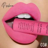 Matte Liquid Lip Gloss Lipstick Waterproof Long Lasting Velvet Nude Red Tint Black Colors Lipgloss