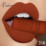 Matte Liquid Lip Gloss Lipstick Waterproof Long Lasting Velvet Nude Red Tint Black Colors Lipgloss