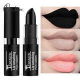 Matte Vampire Black Lipstick 12 Colors Waterproof Long Lasting Sexy Red Whtie Green Velvet