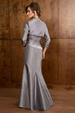Mermaid Mother Of The Bride Dresses Sweetheart Lace Appliques Pleats Formal Prom Two Pieces Mothers