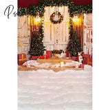 Merry Christmas Photography Backdrop Baby Family Portrait Party Decor Photographic Background