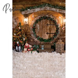 Merry Christmas Photography Backdrop Baby Family Portrait Party Decor Photographic Background