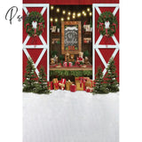 Merry Christmas Photography Backdrop Baby Family Portrait Party Decor Photographic Background