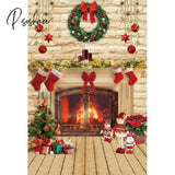 Merry Christmas Photography Backdrop Baby Family Portrait Party Decor Photographic Background