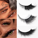 Mink Lash Handmade Winged Faux Eyelashes Natural Long Lashes For Eyelash Extension Eye End Lengthen