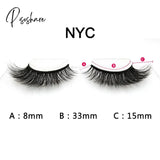 Mink Lash Handmade Winged Faux Eyelashes Natural Long Lashes For Eyelash Extension Eye End Lengthen