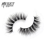 Mink Lash Handmade Winged Faux Eyelashes Natural Long Lashes For Eyelash Extension Eye End Lengthen