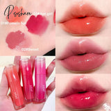 Mirror Surface Water Mist Lip Glaze Non-Stick Cup Light Matte Lipstick Moisturizing Makeup