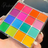 Miss Lara 16 Color Eye Shadow Palette Colorful Artist Shimmer Glitter Matte Pigmented Powder